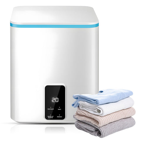 Small Portable Washing Machine with Blue Light 3.8L Mini Washer Machine 3 Modes Deep Cleaning of Underwear Baby Clothes or Small Items Ideal for Apartment / Travel / Hotel / Dorm In Australia - Darrahopens