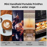 Food Printer 300psi Printing Accuracy Portable Handheld Cake Image Printer for Home In Australia - Darrahopens