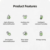 Dehumidifier for Home with Colorful Light 70oz Small Dehumidifier with Auto Shut Off Low Noise Sleep Mode Crawl Space Dehumidifier for 200 sq.ft Basement Bedroom Bathroom Closet In Australia - Darrahopens