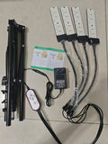 3 Heads LED Grow Lights for Indoor Plants Full Spectrum 3 Light Modes 5 Brightness 3 Timing with Height Adjustable Tripod Stand 360 Degree Gooseneck Tube Remote Controller for Plant Growth In Australia - Darrahopens