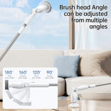 9-in-1 Electric Spin Scrubber with 9 Brush Heads Cordless Cleaning Brush Scrubber Adjustable Angle IPX5 Waterproof LED Digital Display Screen Shower Cleaning Brush for Home Bathroom Kitchen Car In Australia - Darrahopens