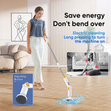 Electric Spin Scrubber with 8 Brush Heads Cordless Cleaning Brush Scrubber 3 Adjustable Handle IPX7 Waterproof LED Digital Display Screen Shower Cleaning Brush for Home Bathroom Kitchen Car In Australia - Darrahopens
