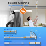 Electric Spin Scrubber with 8 Brush Heads Cordless Cleaning Brush Scrubber 3 Adjustable Handle IPX7 Waterproof LED Digital Display Screen Shower Cleaning Brush for Home Bathroom Kitchen Car In Australia - Darrahopens