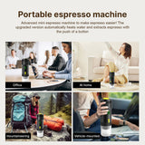 Portable Coffee Machine for Car Home Travel 3 in 1 Cordless Electric Coffee Maker Work With Capsule and Ground Coffee Mini Cold Brew and Heating Coffee Maker with 120ml Cup In Australia - Darrahopens