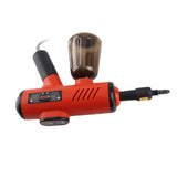 Portable Handheld Steam Cleaner 10s Quick Heat 3 Temperature Adjustable Deep Cleaning Machine with 600ml Water Tank 3 Brush Heads Bent Nozzle Window Scraper with Cloth Cover Storage Bag 5.2ft Power Cord for Kitchen Bathroom Furniture Upholstery Clothes Ca