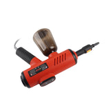 Portable Handheld Steam Cleaner 10s Quick Heat 3 Temperature Adjustable Deep Cleaning Machine with 600ml Water Tank 3 Brush Heads Bent Nozzle Window Scraper with Cloth Cover Storage Bag 5.2ft Power Cord for Kitchen Bathroom Furniture Upholstery Clothes Ca