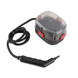 1500W Portable Handheld Steam Cleaner 105℃ High Temperature Steam Deep Cleaning Machine with Removable Water Tank 3 Brush Heads Bend Nozzle Window Scraper with Cloth Cover for Kitchen Bathroom