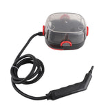 1500W Portable Handheld Steam Cleaner 105℃ High Temperature Steam Deep Cleaning Machine with Removable Water Tank 3 Brush Heads Bend Nozzle Window Scraper with Cloth Cover for Kitchen Bathroom