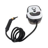 1500W Portable Handheld Steam Cleaner 105℃ High Temperature Steam Deep Cleaning Machine with Removable Water Tank 3 Brush Heads Bend Nozzle Window Scraper with Cloth Cover for Kitchen Bathroom