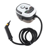 1500W Portable Handheld Steam Cleaner 105℃ High Temperature Steam Deep Cleaning Machine with Removable Water Tank 3 Brush Heads Bend Nozzle Window Scraper with Cloth Cover for Kitchen Bathroom