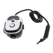 1500W Portable Handheld Steam Cleaner 105℃ High Temperature Steam Deep Cleaning Machine with Removable Water Tank 3 Brush Heads Bend Nozzle Window Scraper with Cloth Cover for Kitchen Bathroom