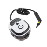 1500W Portable Handheld Steam Cleaner 105℃ High Temperature Steam Deep Cleaning Machine with Removable Water Tank 3 Brush Heads Bend Nozzle Window Scraper with Cloth Cover for Kitchen Bathroom