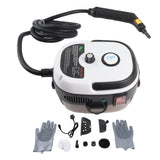 1500W Portable Handheld Steam Cleaner 105℃ High Temperature Steam Deep Cleaning Machine with Removable Water Tank 3 Brush Heads Bend Nozzle Window Scraper with Cloth Cover for Kitchen Bathroom In Australia - Darrahopens