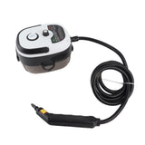 1500W Portable Handheld Steam Cleaner 105℃ High Temperature Steam Deep Cleaning Machine with Removable Water Tank 3 Brush Heads Bend Nozzle Window Scraper with Cloth Cover for Kitchen Bathroom