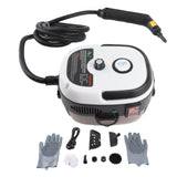 1500W Portable Handheld Steam Cleaner 105℃ High Temperature Steam Deep Cleaning Machine with Removable Water Tank 3 Brush Heads Bend Nozzle Window Scraper with Cloth Cover for Kitchen Bathroom In Australia - Darrahopens