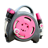 Retractable Garden Hose Reel 37.7Ft Portable Water Hose Reels for Outside with 3-in-1 Sprayer Nozzle Auto Spray Lock and Pipe Storage Bracket for Watering Cleaning In Australia - Darrahopens