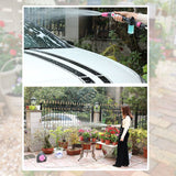 Retractable Garden Hose Reel 37.7Ft Portable Water Hose Reels for Outside with 3-in-1 Sprayer Nozzle Auto Spray Lock and Pipe Storage Bracket for Watering Cleaning