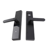Smart Door Lock Keyless Entry Door Lock Handle with Cards and Keys Biometric Door Lock App Remote Control Virtual Password Smart Lock for 40-120mm Office Home Bedroom Door