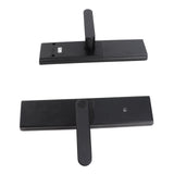 Smart Door Lock Keyless Entry Door Lock Handle with Cards and Keys Biometric Door Lock App Remote Control Virtual Password Smart Lock for 40-120mm Office Home Bedroom Door