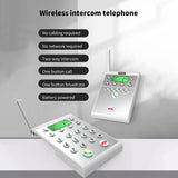 Wireless Intercom System Smart Digital Voice Calling Machine Wireless Office Intercom Machine Telephone Intercom for Business Office House Calling Room to Room Intercom System In Australia - Darrahopens