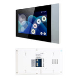Video Doorbell Intercom System 7 Inch LCD Touch Screen Video Doorbell Door Phone Kits IR Night Vision Camera TY Dual Way Intercom Monitoring Outdoor Indoor for Home Office