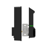 Smart Lock Keyless Entry Door Lock TY APP Fingerprint Password Card Mechanical Key 5 Unlocking Methods Aluminum Alloy Door Lock for 35-50mm Thickness Office Home Bedroom Door