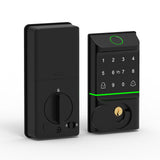 Smart Lock Keyless Entry Door Lock TY APP Fingerprint Password Card Mechanical Key 5 Unlocking Methods Aluminum Alloy Door Lock for 35-50mm Thickness Office Home Bedroom Door