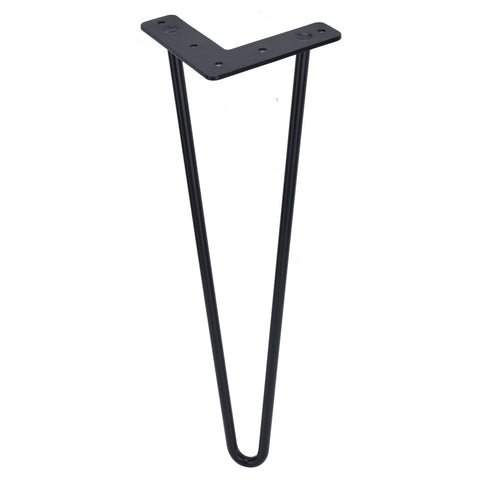 4Pcs Black Iron Table Desk Legs Home Accessories for DIY Handcrafts Furniture 16inch In Australia - Darrahopens