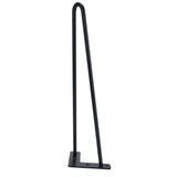 4Pcs Black Iron Table Desk Legs Home Accessories for DIY Handcrafts Furniture 16inch