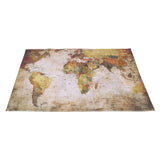 World Map Rug Anti Slip Floor Mat Soft Area Rug Carpet for Home Living Room In Australia - Darrahopens
