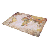 World Map Rug Anti Slip Floor Mat Soft Area Rug Carpet for Home Living Room In Australia - Darrahopens