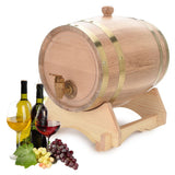 5L Vintage Wood Oak Timber Wine Barrel for Beer Whiskey Rum Port In Australia - Darrahopens