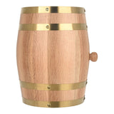 5L Vintage Wood Oak Timber Wine Barrel for Beer Whiskey Rum Port