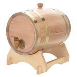 5L Vintage Wood Oak Timber Wine Barrel for Beer Whiskey Rum Port