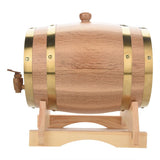 5L Vintage Wood Oak Timber Wine Barrel for Beer Whiskey Rum Port
