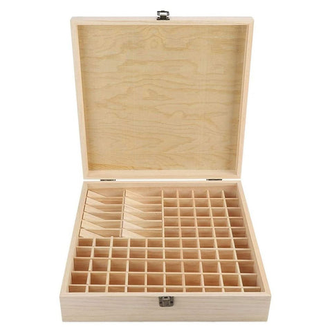 87 Slots Wooden Large Essential Oil Storage Holder Box Case Container Organizer In Australia - Darrahopens