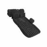Inflatable Bed Mattress Indoor Outdoor Camping Travel Car Back Seat Air Beds Cushion(Black)