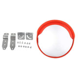 45cm Wide Angle Driveway Road Safety Convex Traffic Mirror with Mounting Hardware Accessories
