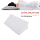 Confortable Foam Cushion Leg Elevation Back Lumbar Relief Rest Support Pillow Cover Pad(White) In Australia - Darrahopens