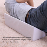 Confortable Foam Cushion Leg Elevation Back Lumbar Relief Rest Support Pillow Cover Pad(White) In Australia - Darrahopens