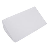 Confortable Foam Cushion Leg Elevation Back Lumbar Relief Rest Support Pillow Cover Pad(White)