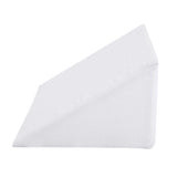 Confortable Foam Cushion Leg Elevation Back Lumbar Relief Rest Support Pillow Cover Pad(White)