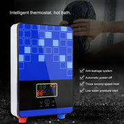 220V 6500W Tankless Instant Electric Hot Water Heater for Home Bathroom Shower