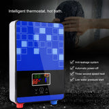 220V 6500W Tankless Instant Electric Hot Water Heater for Home Bathroom Shower