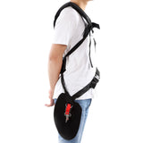 Universal Trimmer Double Shoulder Strap Mower Polyester M Shaped Belt for Brush Cutter Garden