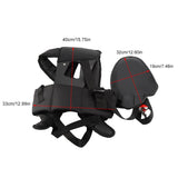 Universal Trimmer Double Shoulder Strap Mower Polyester M Shaped Belt for Brush Cutter Garden