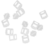 2.0mm Reusable Tile Leveling Clips System Kit Floor Wall Spacer Tiling Tool(400pcs)