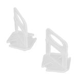 2.0mm Reusable Tile Leveling Clips System Kit Floor Wall Spacer Tiling Tool(400pcs)