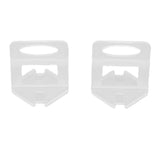 2.0mm Reusable Tile Leveling Clips System Kit Floor Wall Spacer Tiling Tool(400pcs)