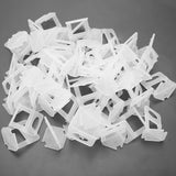 2.0mm Reusable Tile Leveling Clips System Kit Floor Wall Spacer Tiling Tool(400pcs)